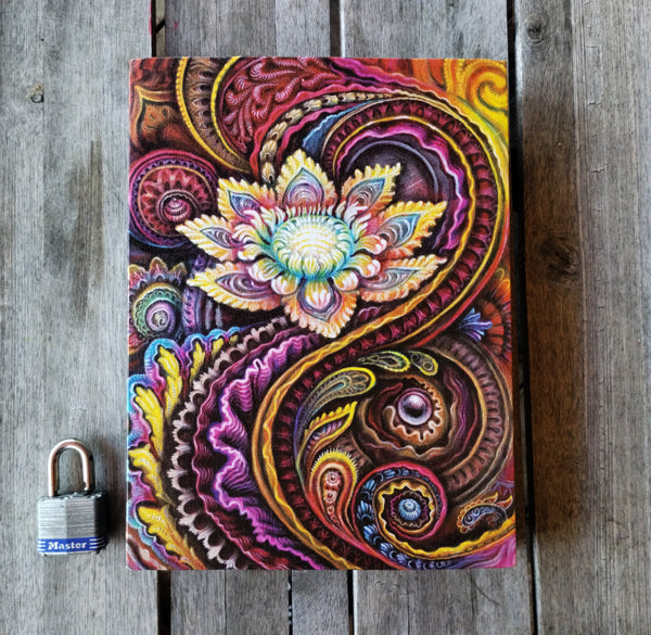 Flower Power Small Stretched Canvas 9 x 12