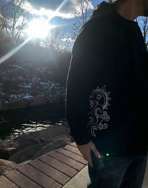 Make Art Every Day Zip-up Hoodie