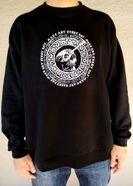 Make Art Every Day Long-sleeve Sweatshirt