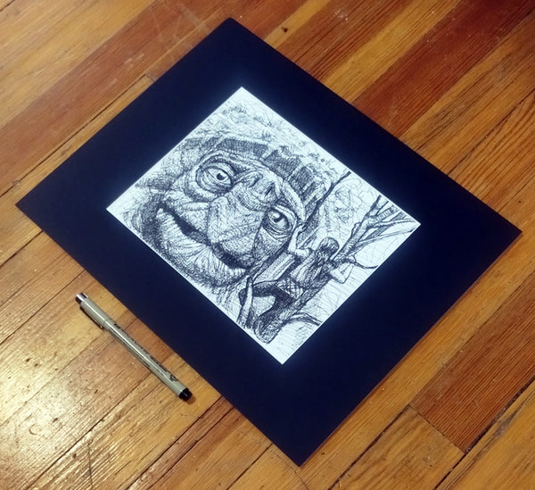 Morla & Atreyu Original Ink Drawing