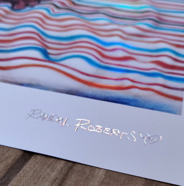"Party Monster" Holographic Embossed Limited
