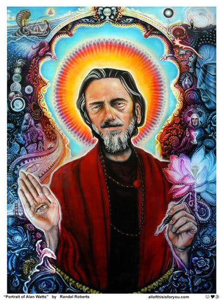 "Portrait of Alan Watts"