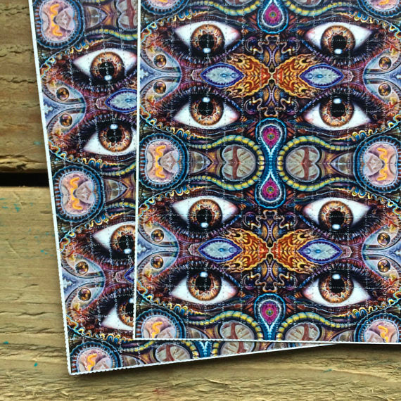 "Reflection" Blotter Art