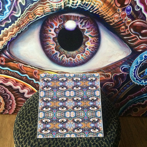 "Reflection" Blotter Art