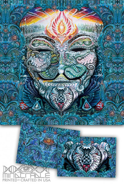 "Fawkes" Queen Bed Set