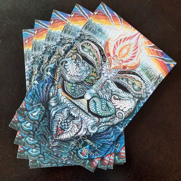 Fawkes Blotter Art  - Special 2020 Limited Edition - Signed and Numbered