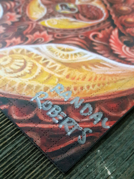 "Omega Heart" Blotter Art Signed & Numbered