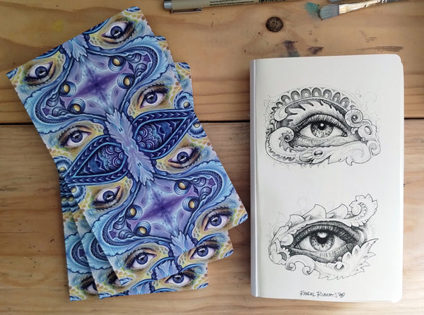 Angel Eyes Custom Creative Journal