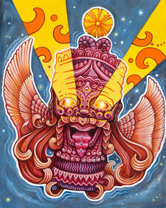 Original Painting | Flying Annunaki