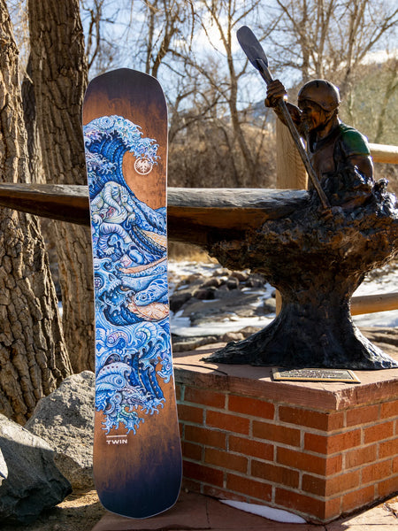 Never Summer x Randal Roberts Snowboard | Shaper Twin 156cm