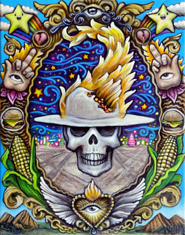 Original Painting | "F Your Burn"