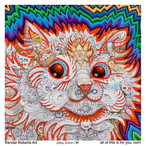 Red Cat Remix Stickers