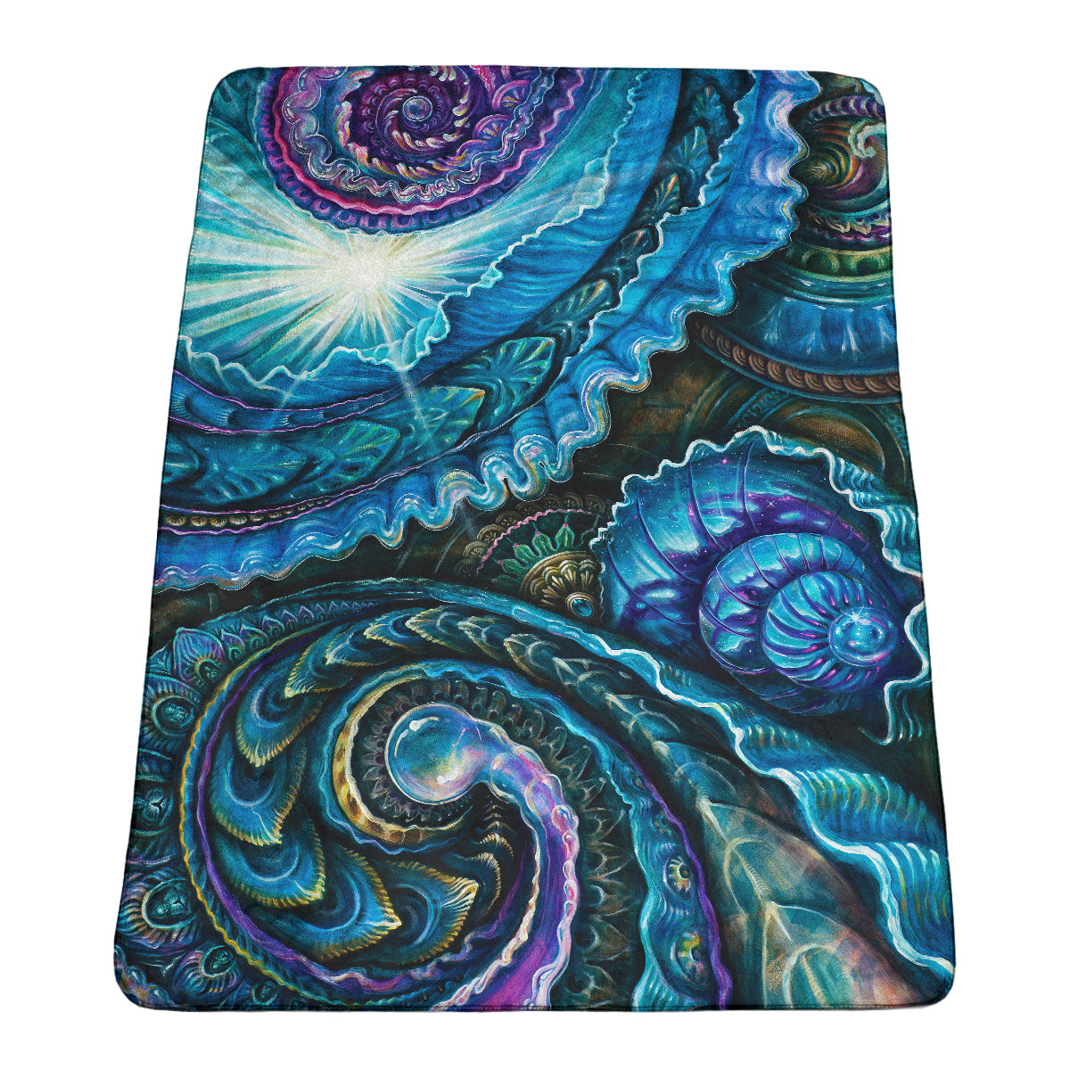 Nauticalicious Fleece Art Blanket