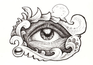 Eye Five Original Drawing