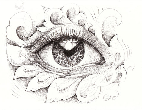 Eye Love You Original Drawing