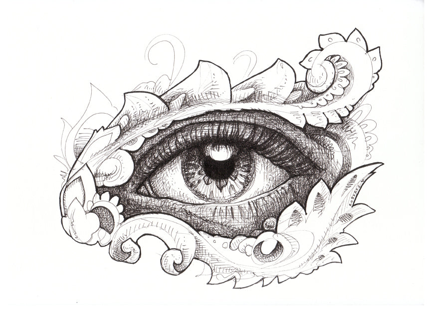 Eye Wish Original Drawing