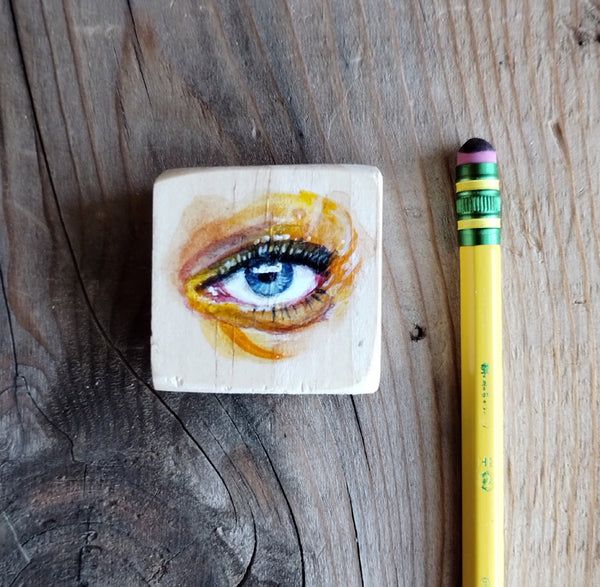 Super-Mini Eye Original Painting 1