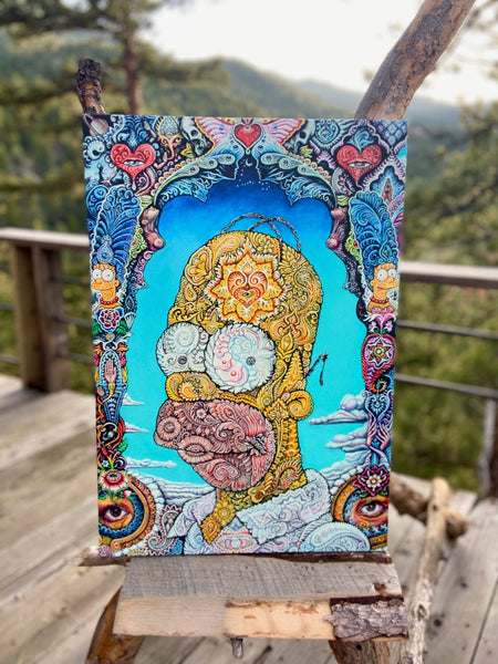 Homer Stretched Canvas