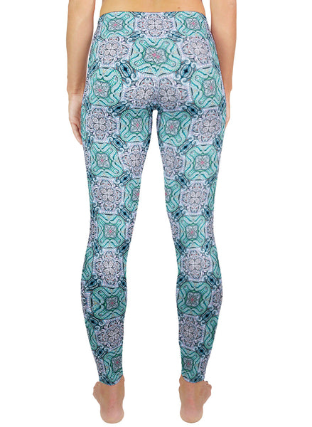 Fawkes Pattern Active Leggings