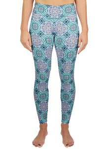 Fawkes Pattern Active Leggings