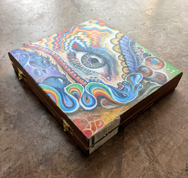 Original Painting / Mind's Eye Stash Box 23