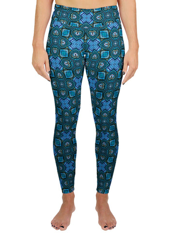 Nauticalicious Pattern Active Leggings