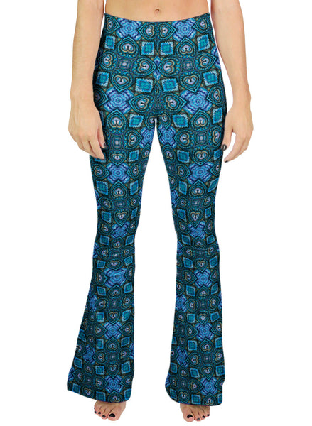 Nauticalicious Pattern Bell Leggings