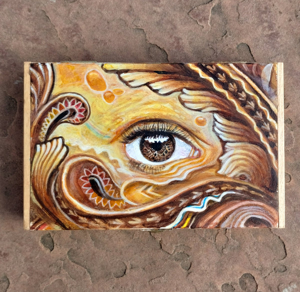 "Colorado Claro" - Original Painting / Stash Box