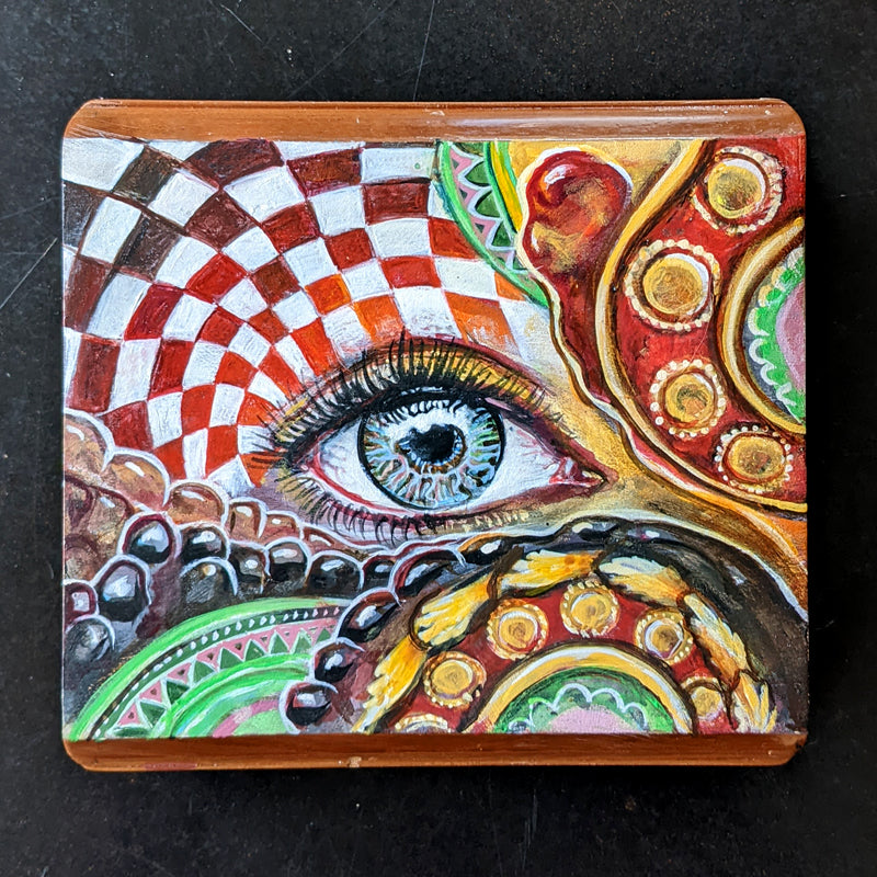 Original Painting / Mind's Eye Stash Box 24