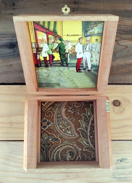 "Corojo Reserve" - Original Mini Painting / Stash Box