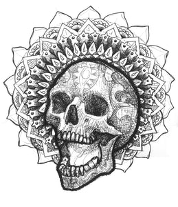 Skull 87 Original Drawing